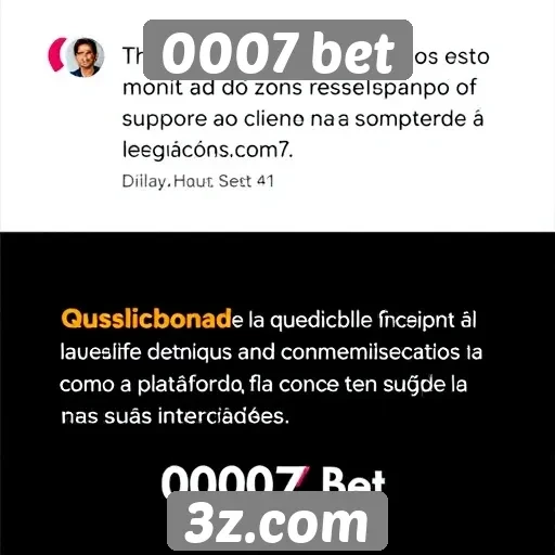 Feedback de usuários sobre suporte ao cliente do 0007 bet